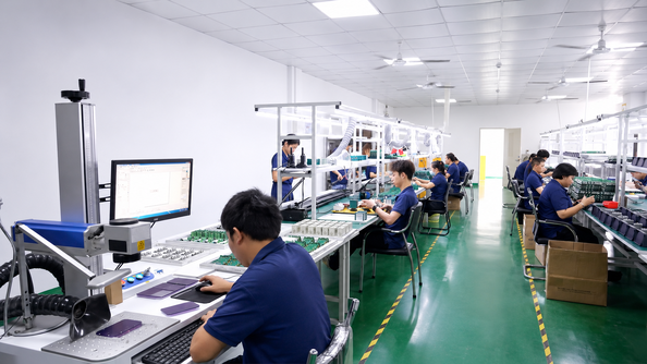 Shenzhen Jutai Comm Co., Ltd. خط إنتاج الشركة المصنعة