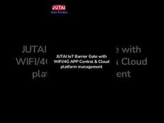 بوابة حاجز بمحرك DC بدون فرشاة مع وحدة تحكم واي فاي