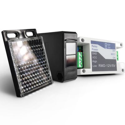 شراء Automatic Gate Reflective Safety Sensor Photoelectric Detector Short Circuit & Reverse Protection التصنيع عبر الإنترنت