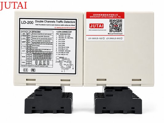 شراء Dual Channel Vehicle Loop Detector with 20–2000 μH Loop Inductance and Adjustable Frequency التصنيع عبر الإنترنت